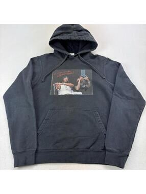 Lil Durk King Von The Voice Rap Hoodie Size Small Black